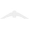 Ekena Millwork Archdale Architectural Grade PVC Gable Bracket, 48"W x 14"H x 2"D x 6"F, 7/12 Pitch GBP048X14X0206ARC00 - alternate 5